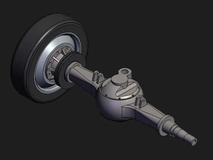 Wheel Shaft Assembly