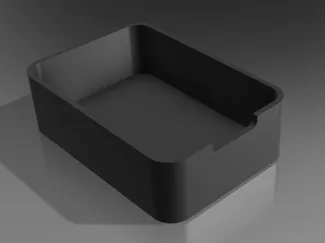Parametric box, stackable