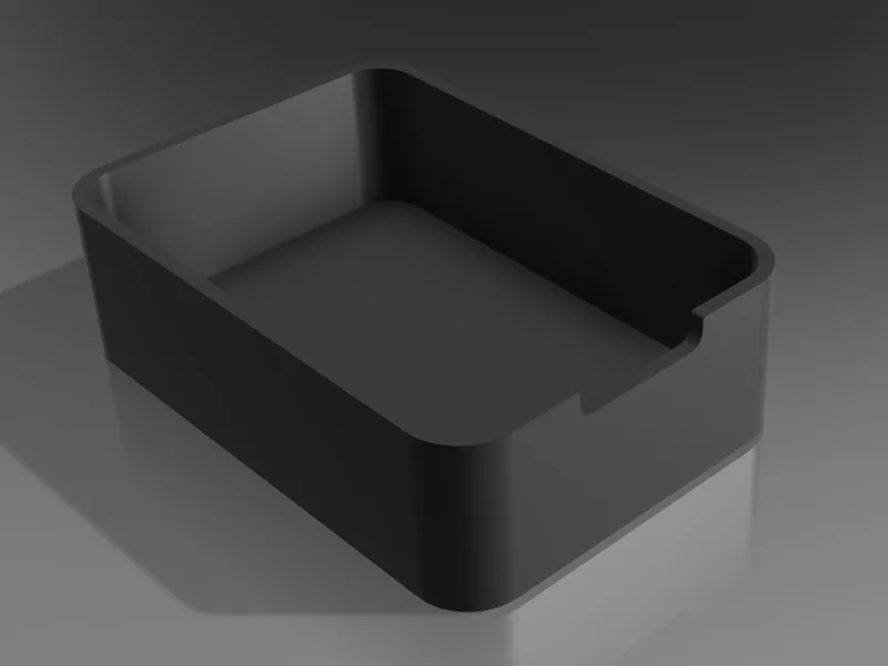 Parametric box, stackable