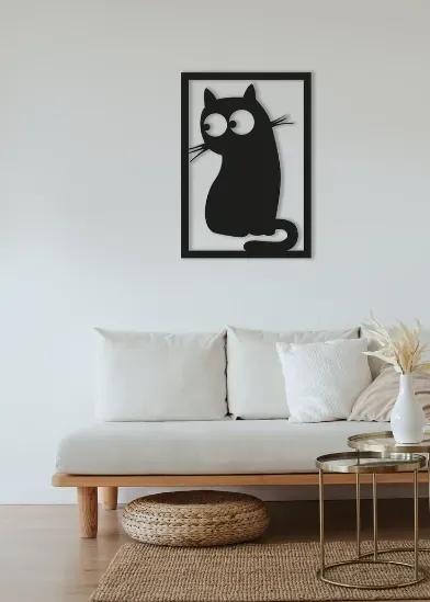 Décoration murale chat