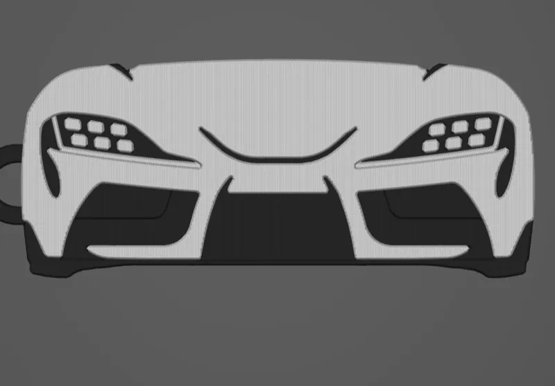 Toyota Supra MK5 keychain