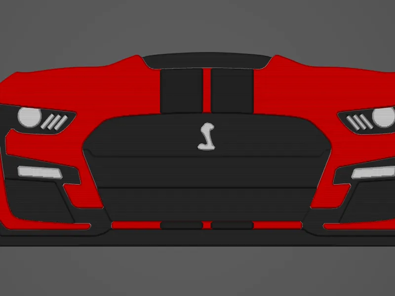 FORD SHELBY GT500 keychain