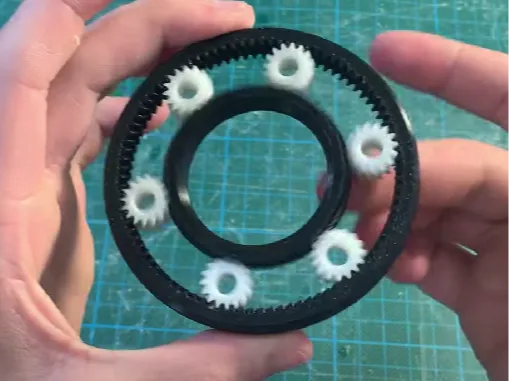 Planetary Gear Finger Fidget Exercise