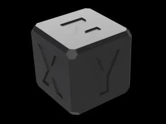 20mm Chamfered Callibration Cube With Hole 