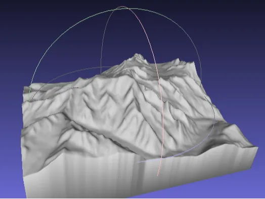 Mont Blanc terrain
