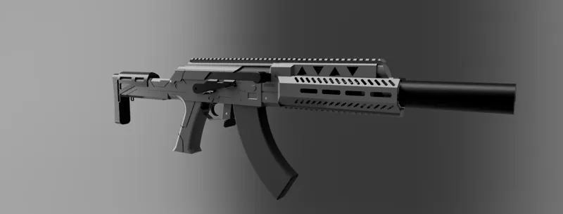 Sci-fi airsoft ak