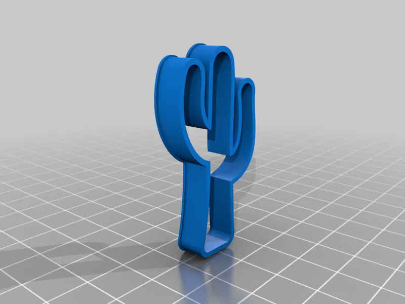 Cactus cookie cutter