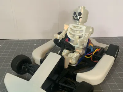 OpenRC GoKart Battery Holder 