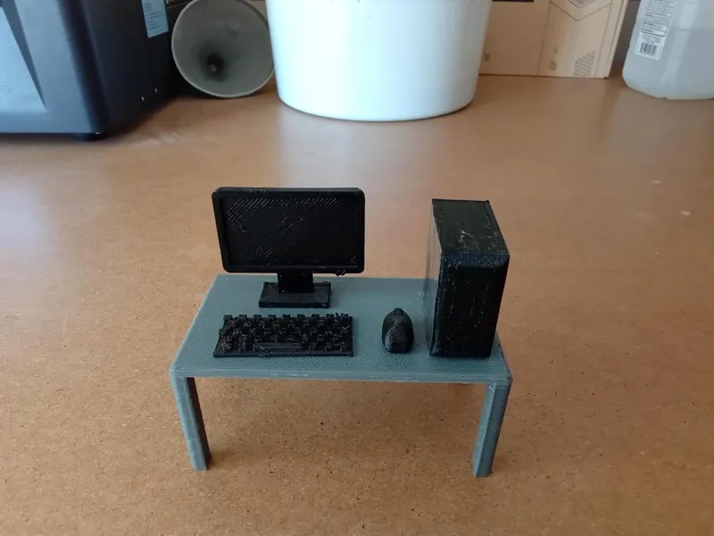 Miniature Desk Model