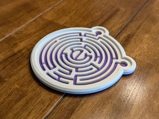 Finger Maze for 2mm Ball Bearing