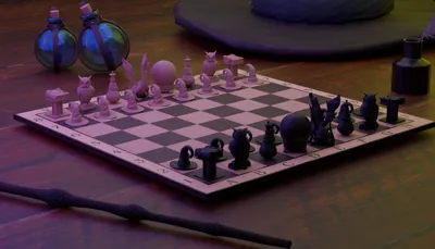 Wizarding Chess Set