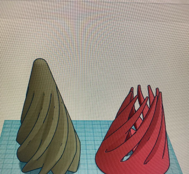 spiral cone fidget