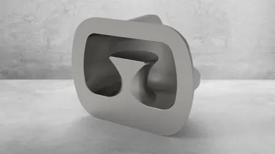 RECESSED SHELL BITTS 3D MODEL