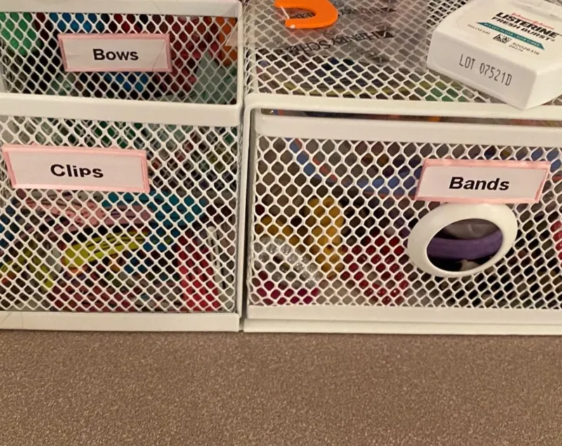 Ikea DRONJONS Desk Organizer Label
