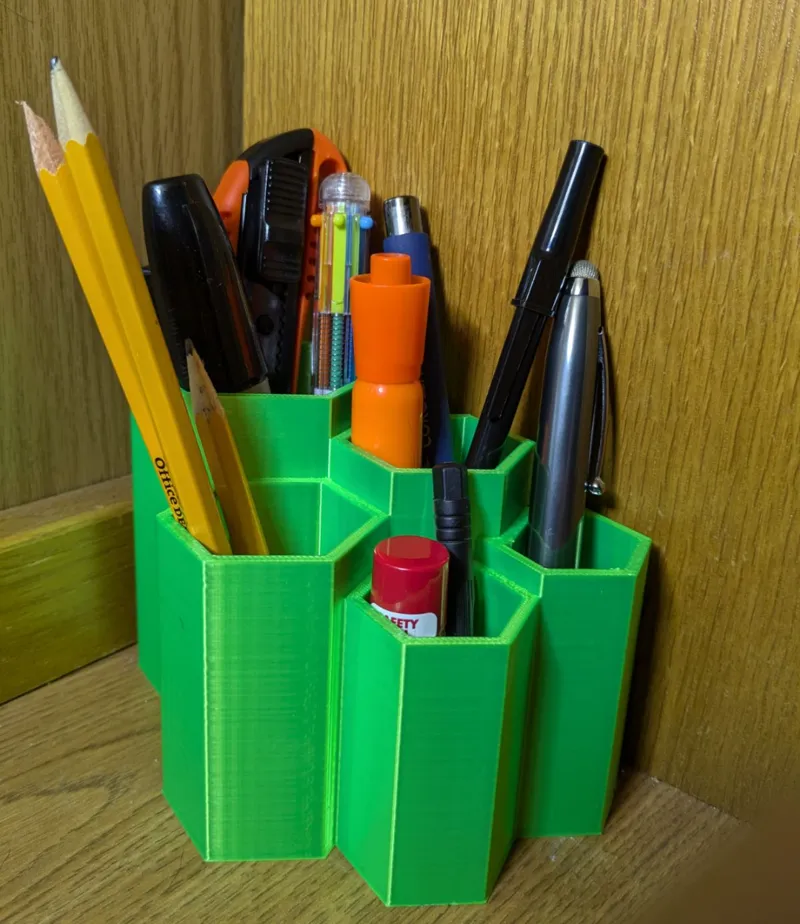 Hexagonal Desk Organizer