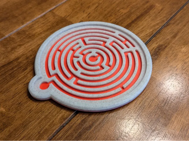 Finger Maze for 2mm Ball Bearings