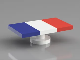 France Crocs Charm