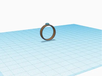 Toy diamond ring