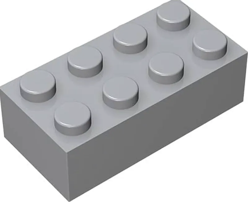 Brick block 2X4-L