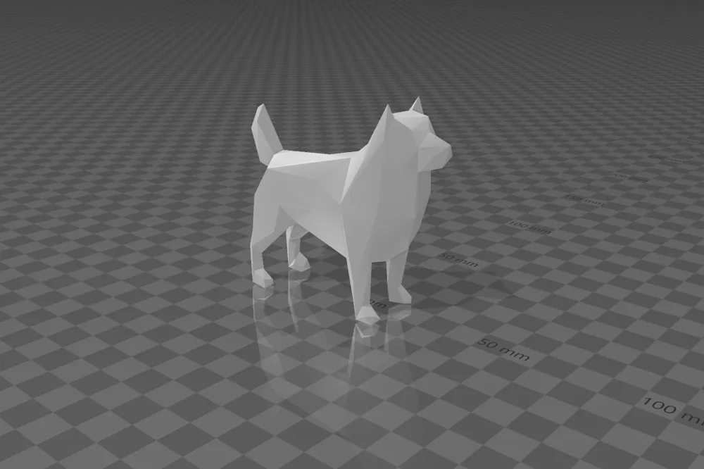 Poly Dogs Low poly dog - Free 3D Print Model - MakerWorld