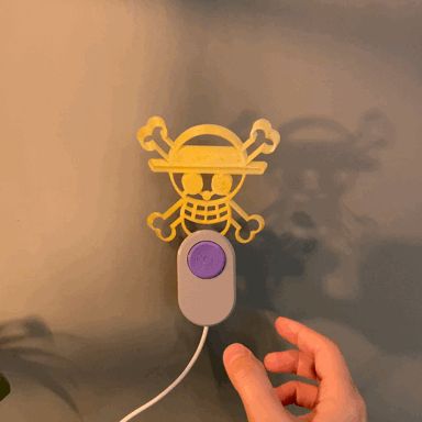 One Piece Heart Pirates Scalable Shadow Light