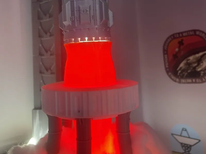 LED Rocket Flame