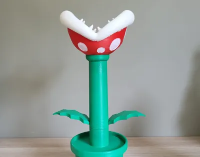 mario piranha plant piggy bank