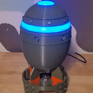 Mini Nuke 1:1 Scale Replica, Pot, Stash, & Light 