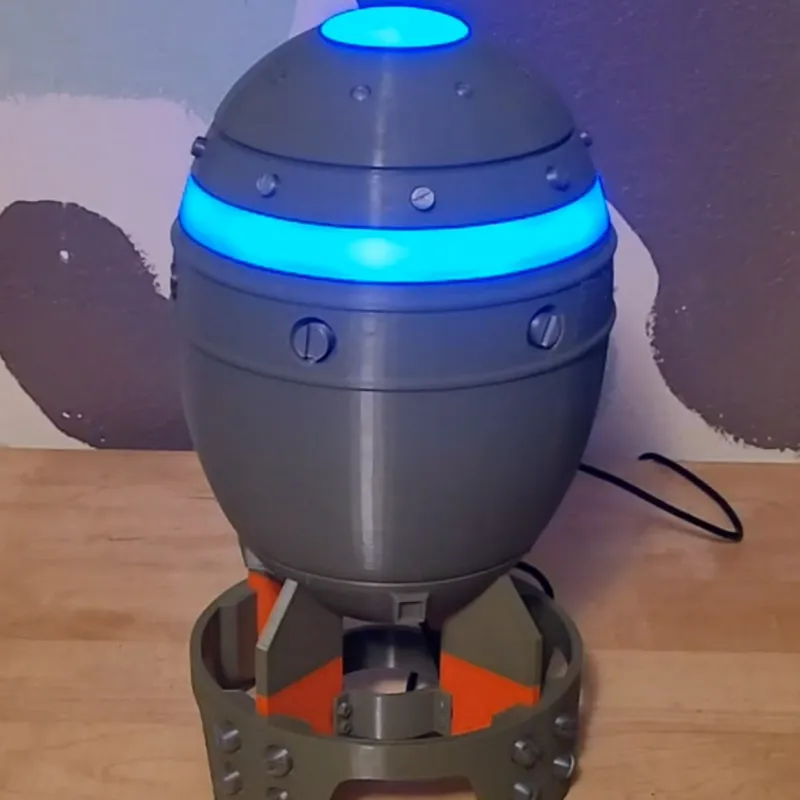 Mini Nuke 1:1 Scale Replica, Pot, Stash, & Light 