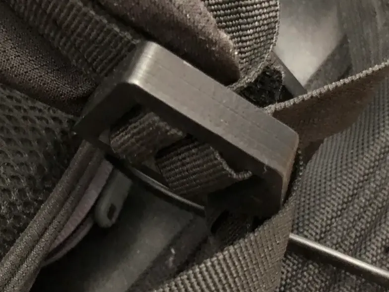Ladderlock backpack buckle Leiterschnalle