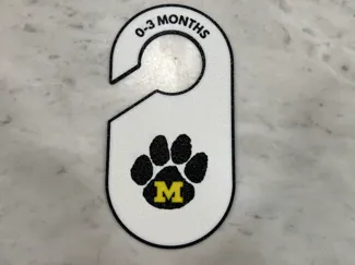 Baby Clothes Hanger Divider - Mizzou Paw