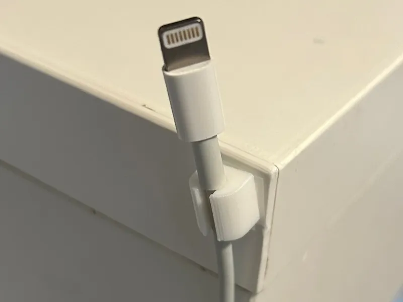 Phone charger holder