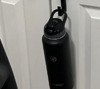 Water bottle hook holder