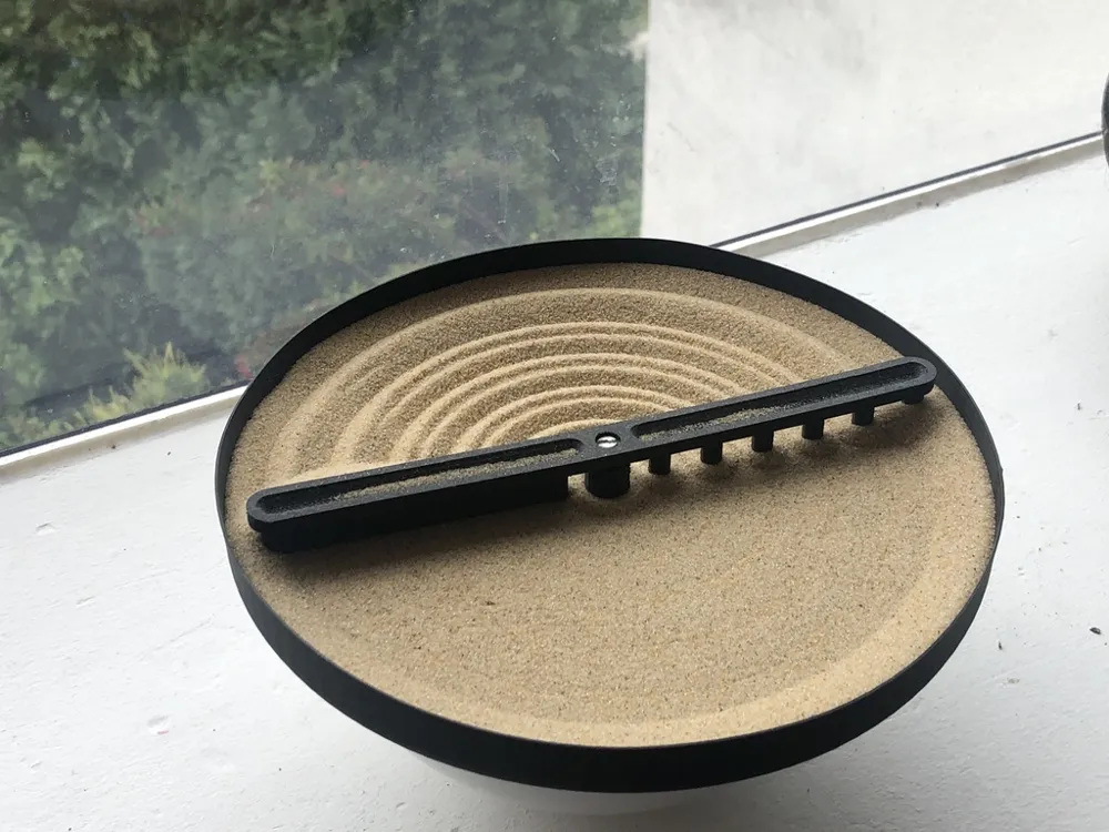 Automatic Zen Garden - Free 3D Print Model - MakerWorld