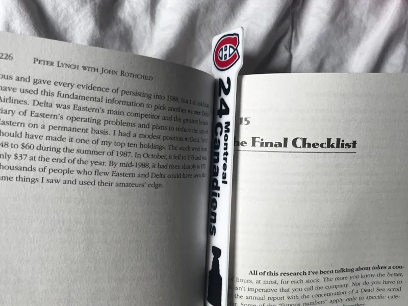 Montreal Canadiens Bookmark V2