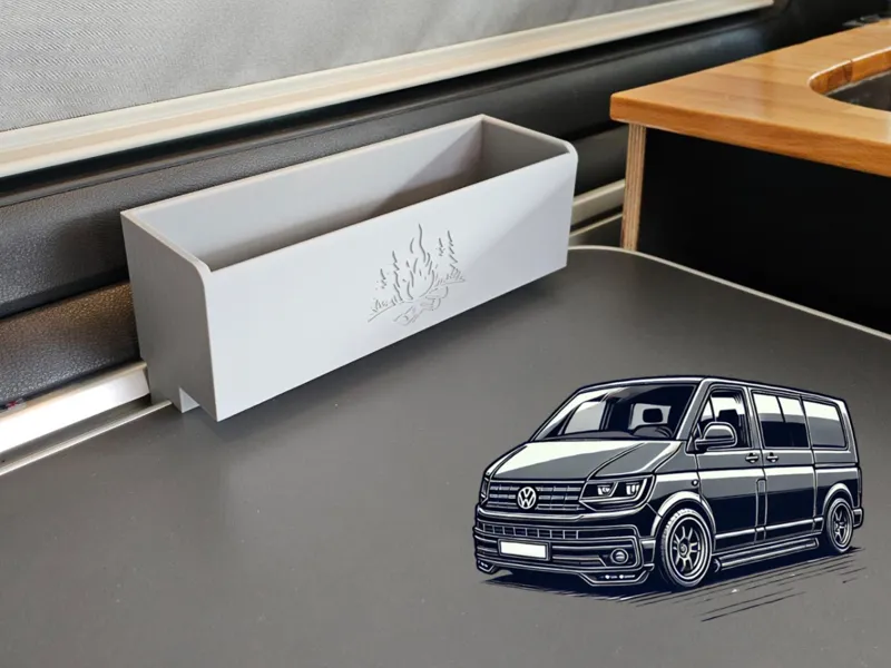 VW Bus T6.1 California Multivan Table Shelf