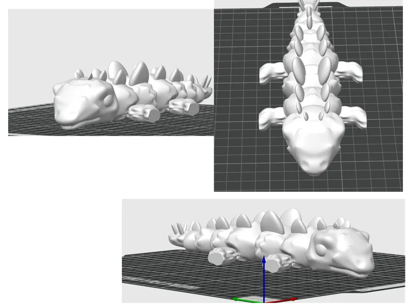 Flexi stegosaurus