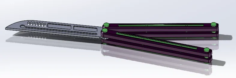 Butterfly Knife Cyberpunk