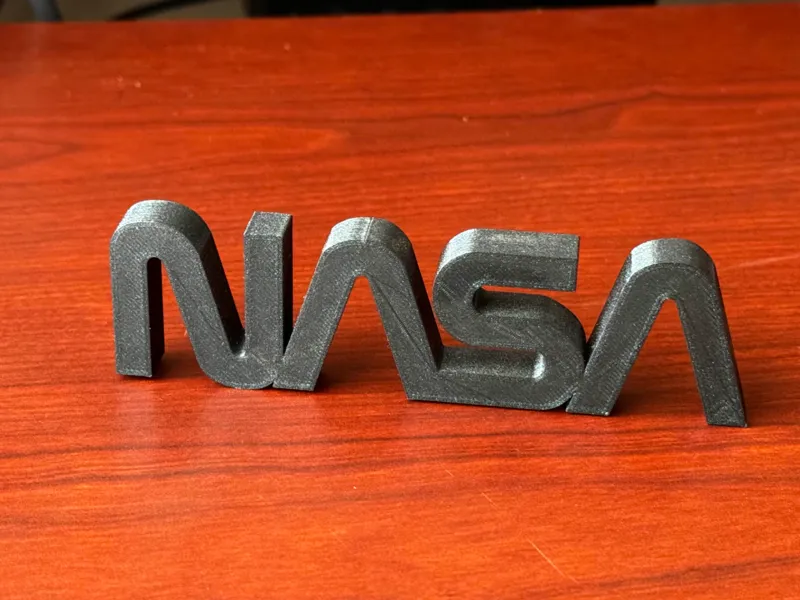 NASA "Worm" Logo Lettering
