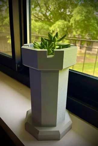Rook Chess Plant Pot/Utensil Holder