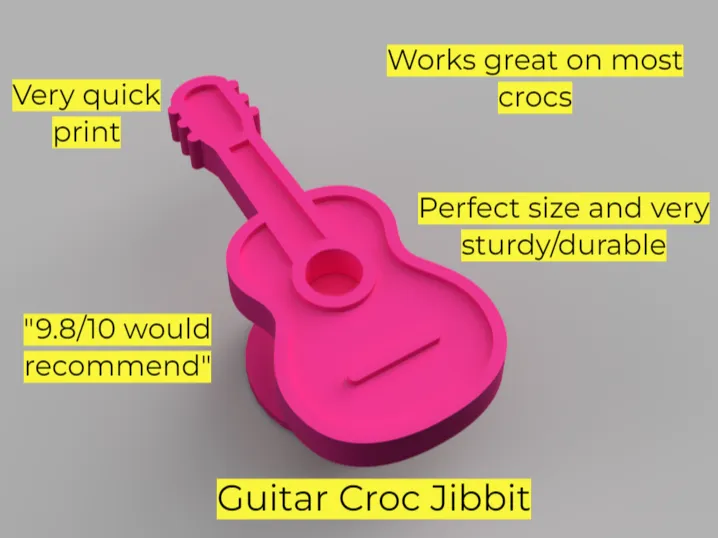 Guitar Croc Jibbit
