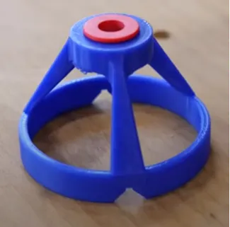 Drill hole punch