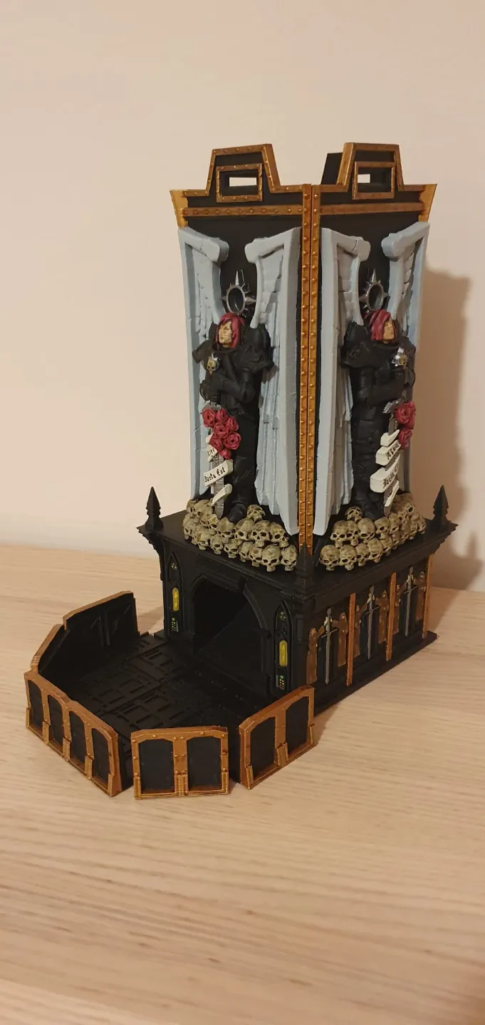 Warhammer Fortress of Sacrifice Dice Tower Remixed by Furijozo MakerWorld