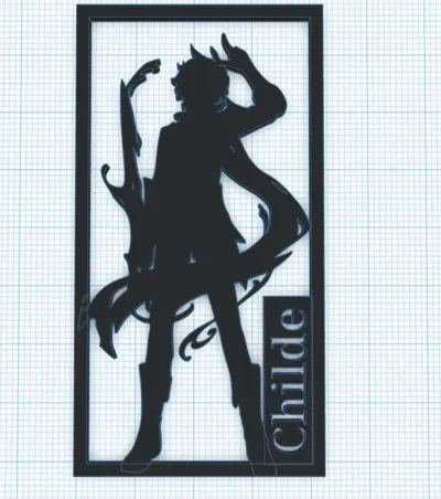 Childe (Tartaglia) Standee