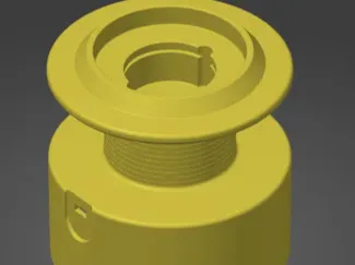 Fishing reel spare drum