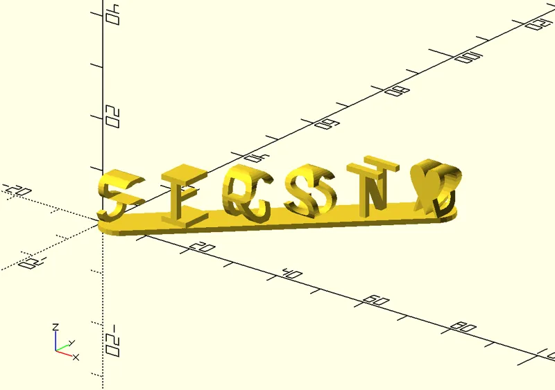 Dual name 3D