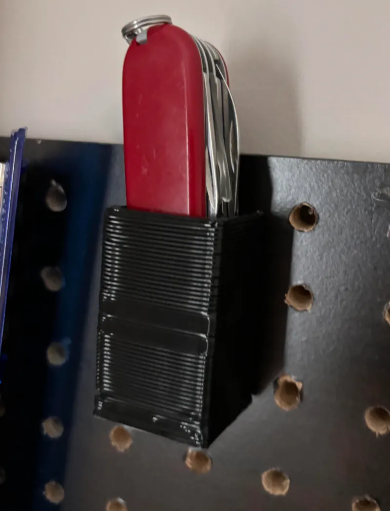 Pegboard Knife Holder