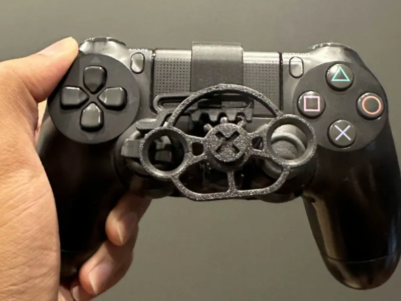Bearing-Less Gear mini steering wheel -PS4