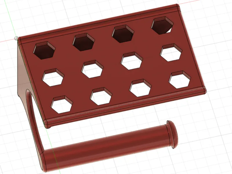 Klopapier Rollenhalter