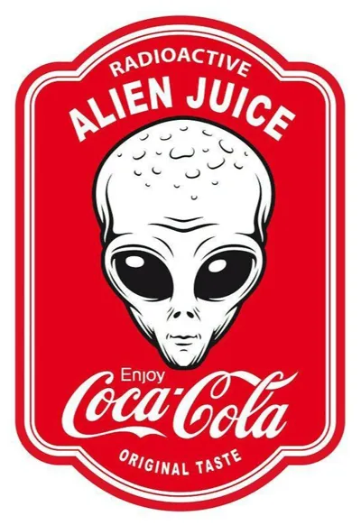 Alien Juice Coca Cola